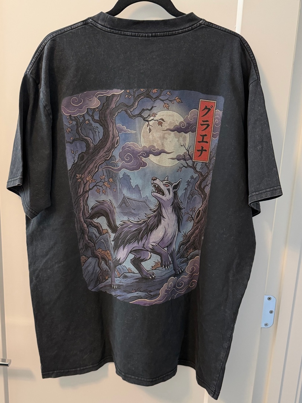 NEW no tags! Black acid washed Pokemon relaxed tee - Poocheyna
